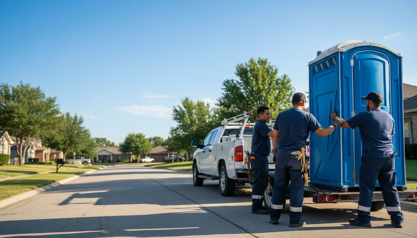 Portable Toilet Rental in Cedar Falls, IA near me